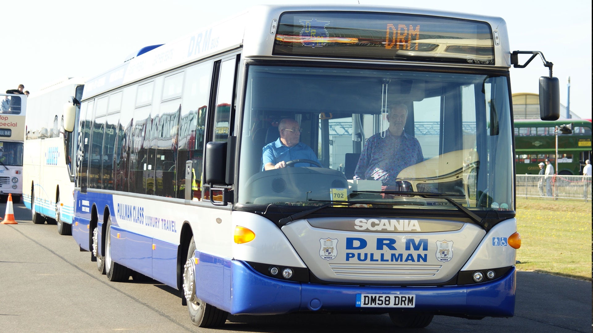 DRM buses have 7% fuel saving in the first 3 weeks!